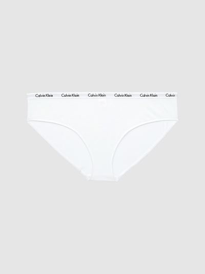 Calvin Klein Ruhák HU111025 | Calvin Klein Carousel Plus Size Női Bikini Alsó Fehér
